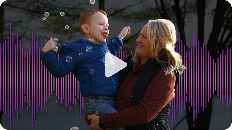 Video of Ryker, a FINTEPLA® patient, enjoying playtime.