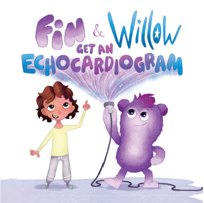 Fin & Willow Get an Echocardiogram book.